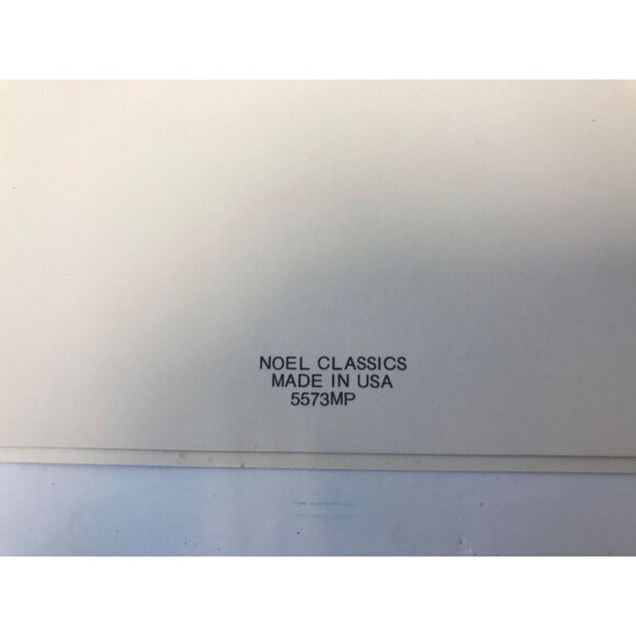 Vtg Noel Classics 1960's Unused 15 Christmas Cards Mid Century Pop Art Girl - Picture 3 of 4